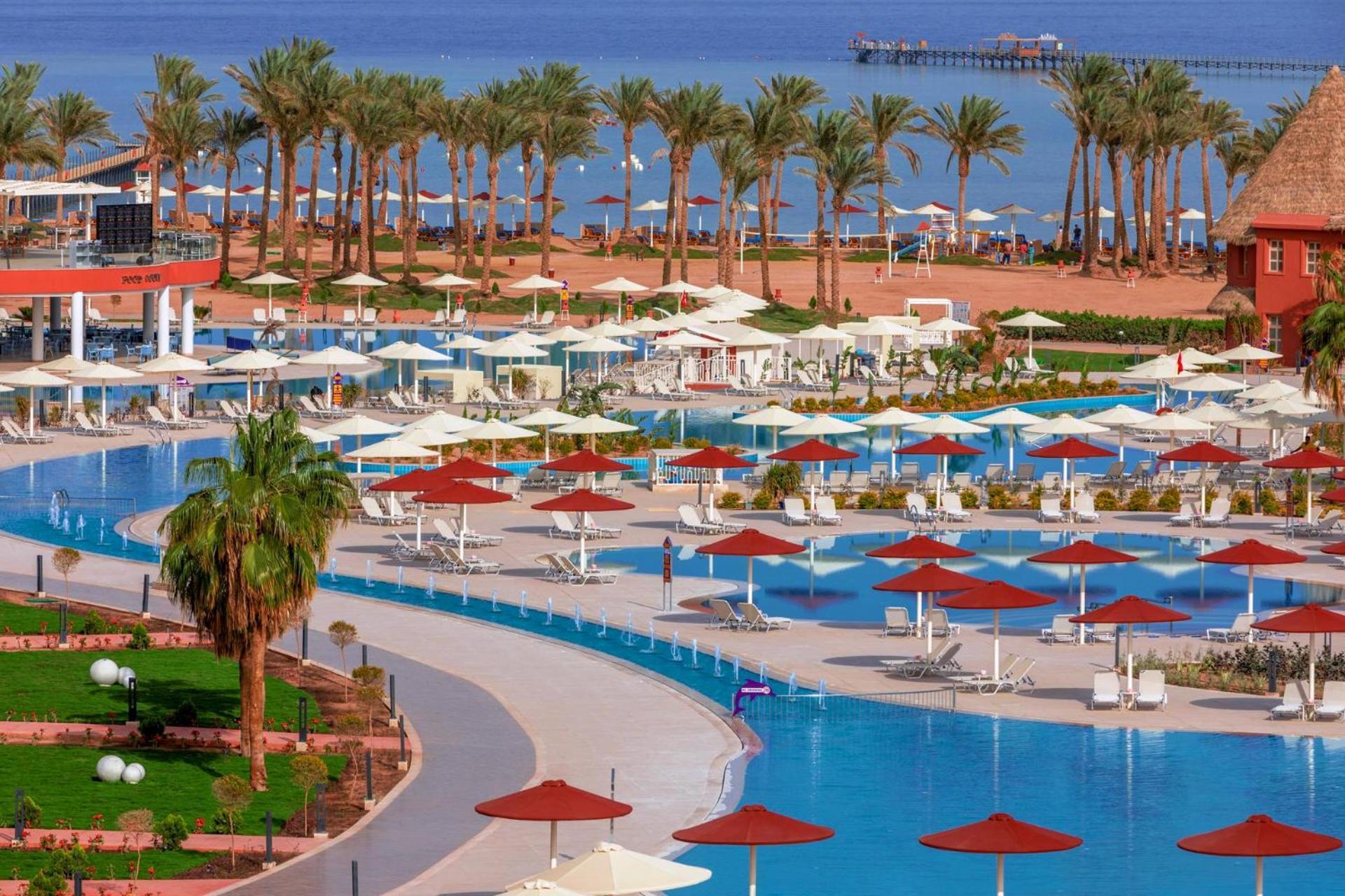 Pickalbatros Laguna Vista Aqua Park Sharm el Sheikh Esterno foto The resort