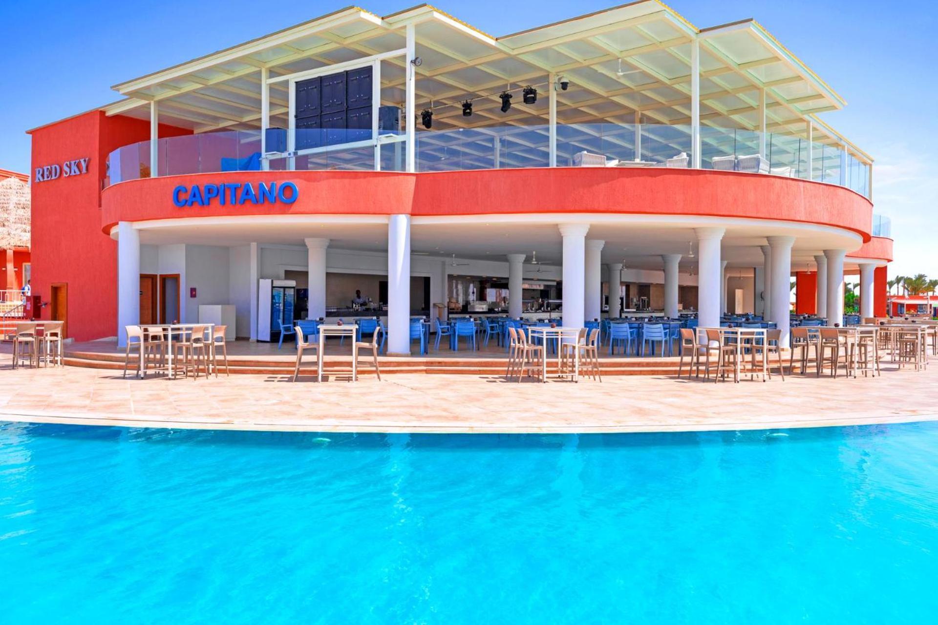 Pickalbatros Laguna Vista Aqua Park Sharm el Sheikh Esterno foto Capitana Restaurant